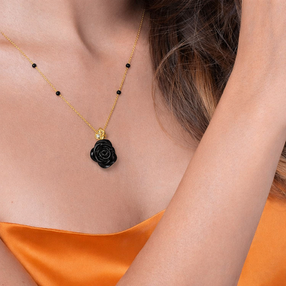 Rose Pendant Mangalsutra