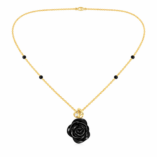 Rose Pendant Mangalsutra