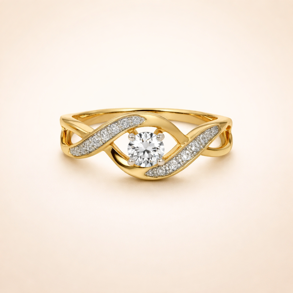 Eternal Twist Diamond Ring